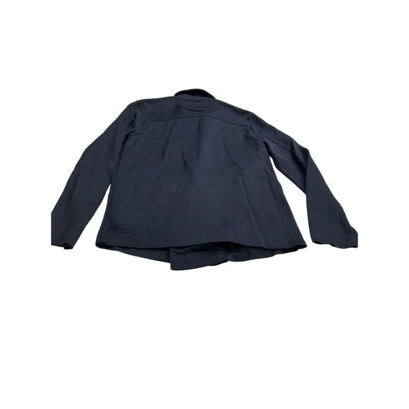 Banana Republic Navy Blue Mens Double-Breasted Peacoat Jacket Size L - Picture 2 of 9